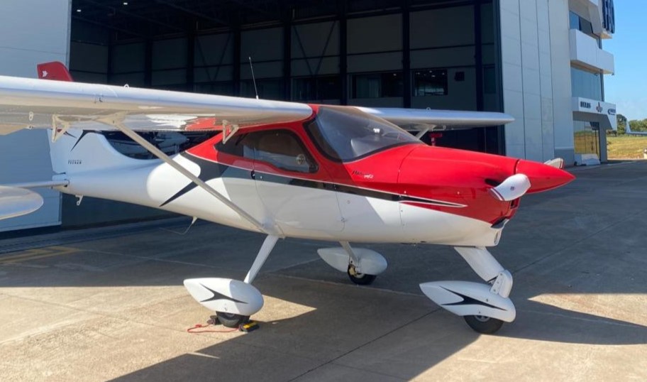 Foto do avião