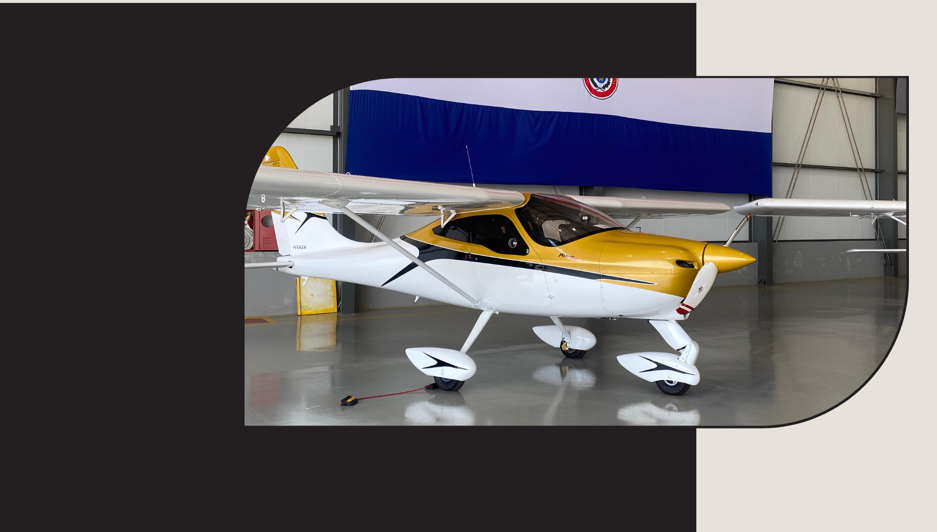Foto do avião